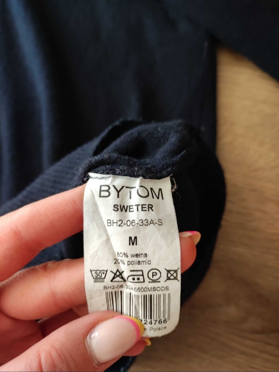 Sweter męski granatowy Bytom M