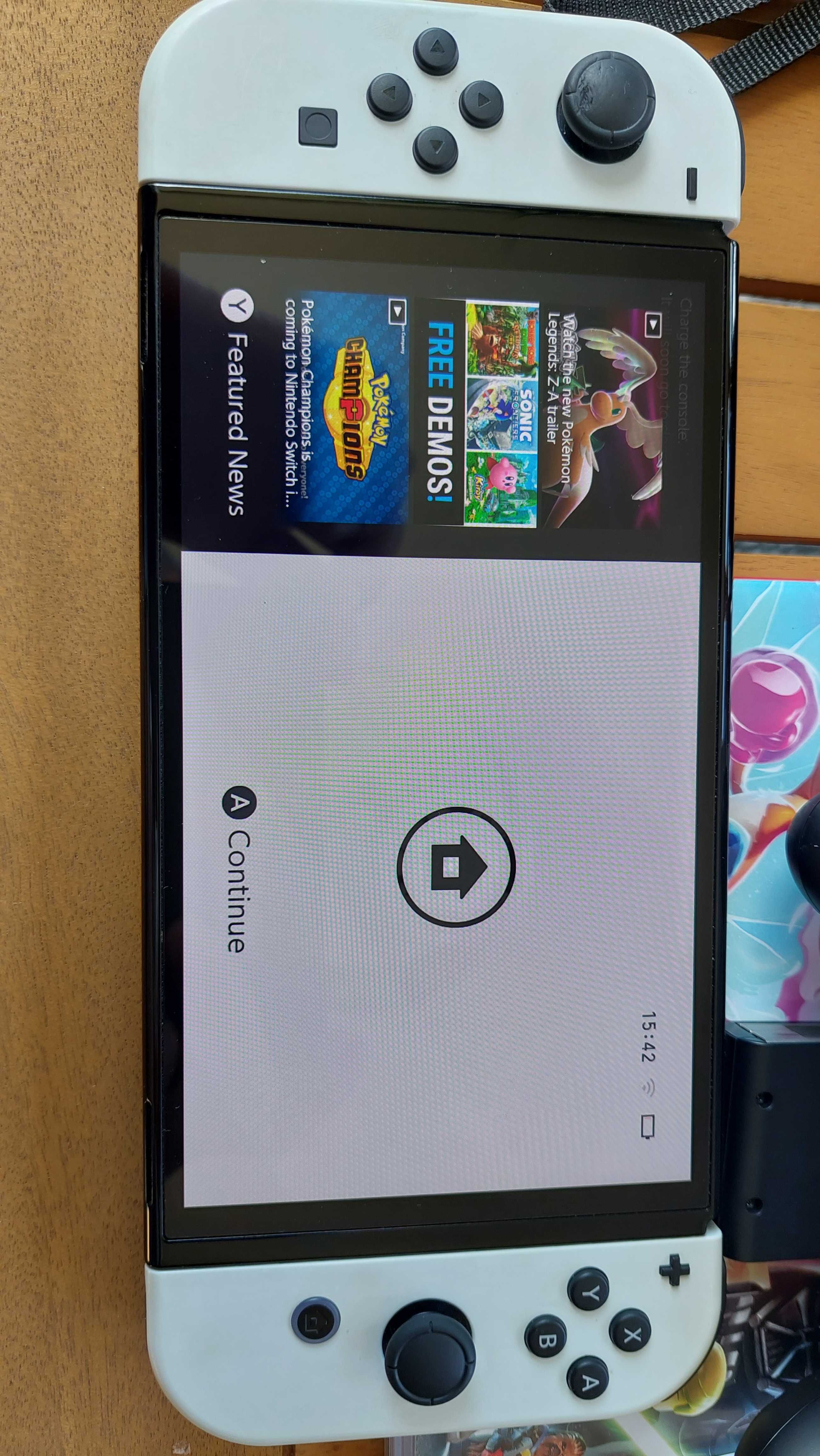 Konsola Nintendo switch oled plus 3 gry
