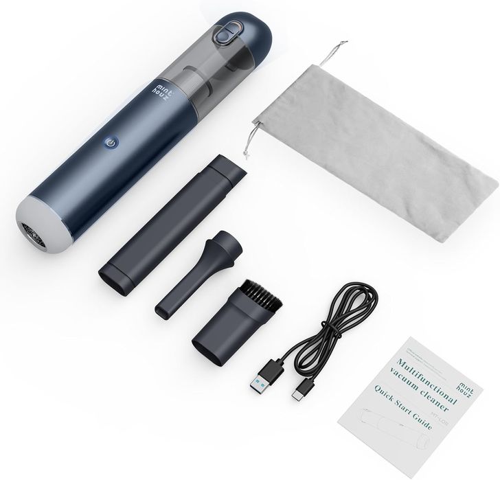 Новий потужний та якісний акумуляторний міні автомобільний пилосос