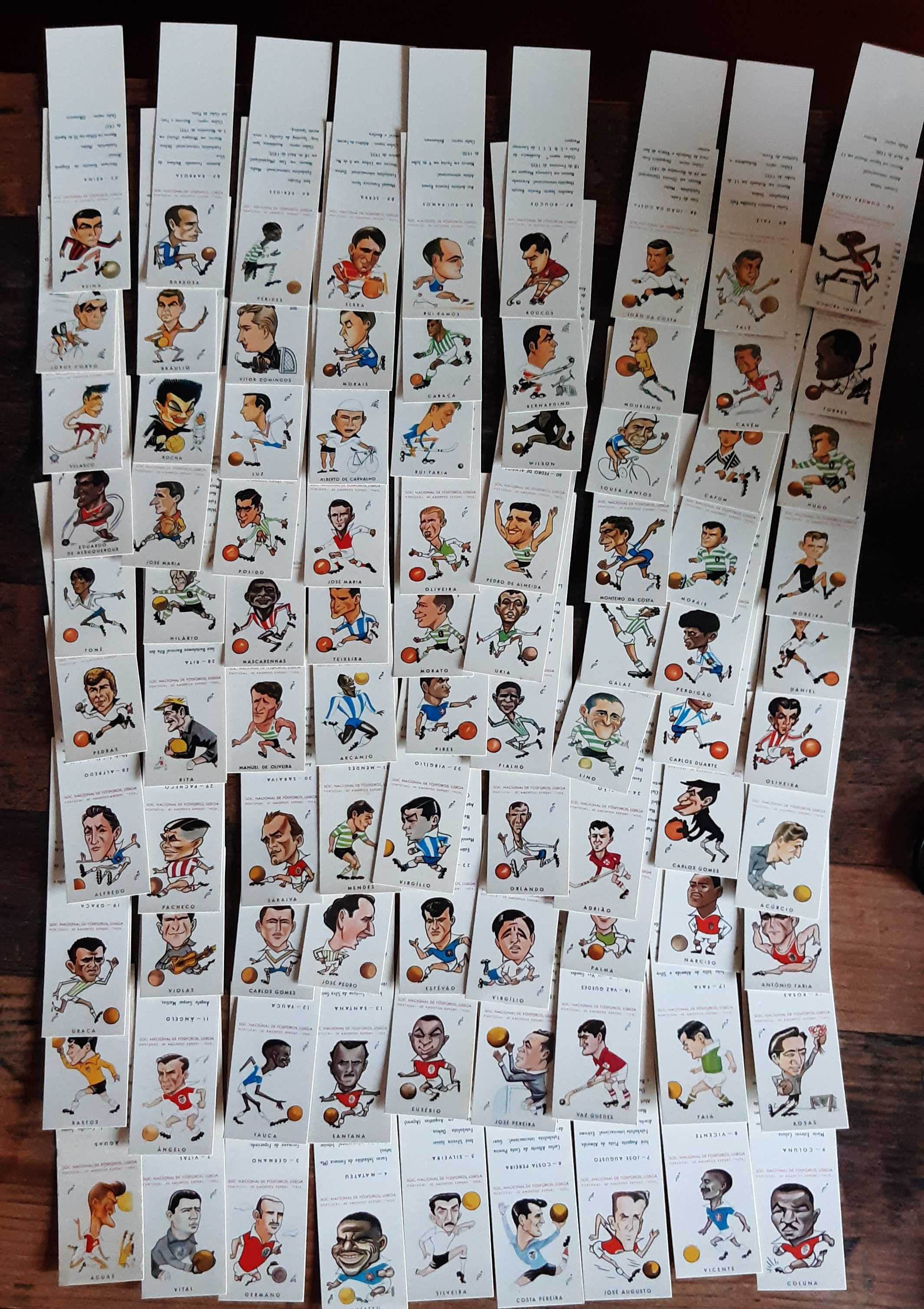 FILUMINISMO – Carteira de Fósforos com Desportistas, 90 carteiras.