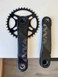 Pedaleiro SRAM XX1 carbono Boost 175mm