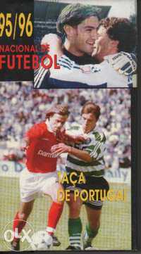 Cassete vhs futebol 95-96 taça de portugal