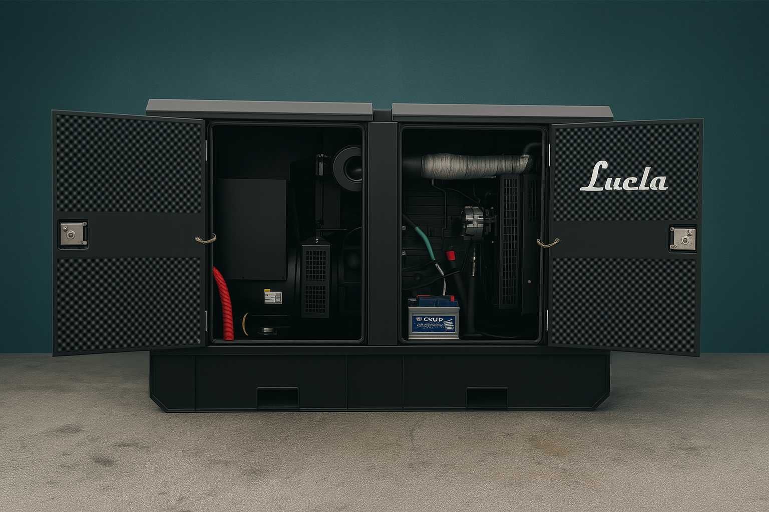 Agregat prądotwórczy Lucla GLU-55-SR 44kW diesel, wyciszony