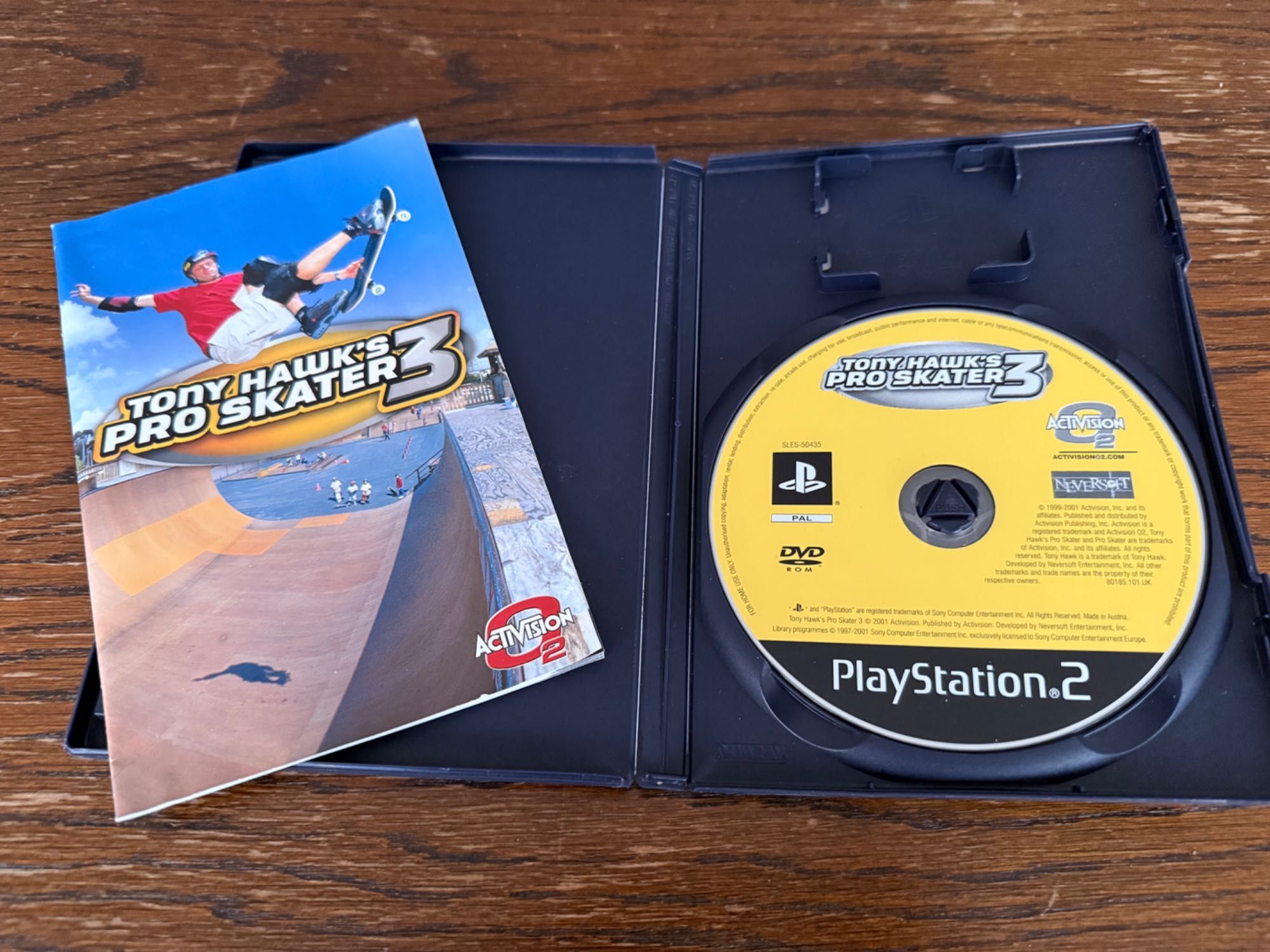 Jogo PS2 - Tony Hawk's Pro Skater 3