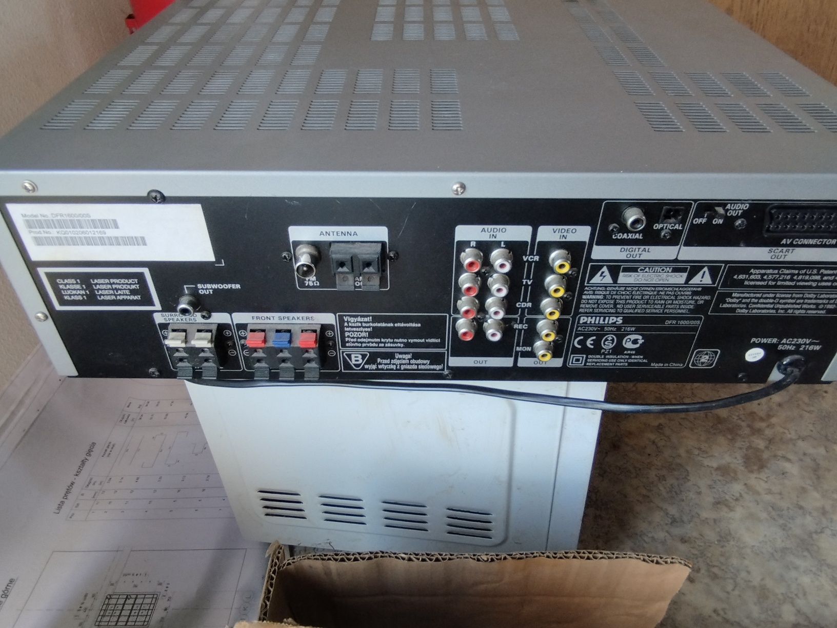 Amplituner Philips DFR 1600