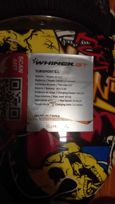 Hoverboard Whinck GT (Negociável)
