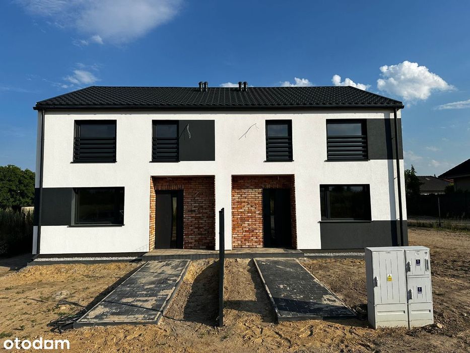 4-pokojowy dom w zabudowie bliźniaczej