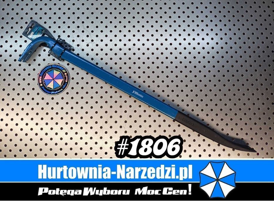 Łom 600x25x12mm breszka 600mm łom 600mm łapa 600mm