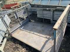 kosz metalowy transportowy składany gitterbox 210x120cm