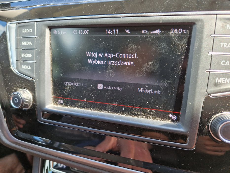 Aktualizacja map/aktywacja carplay android auto grupa VW