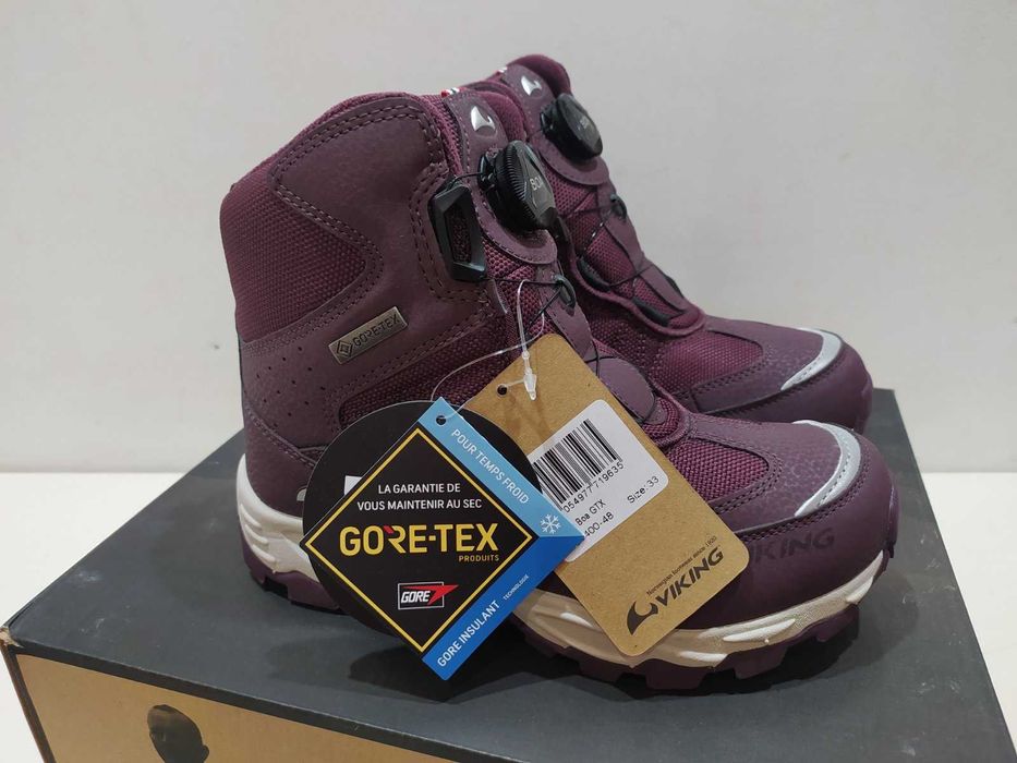 Новые зимние ботинки Viking 33 р, Gor-tex
