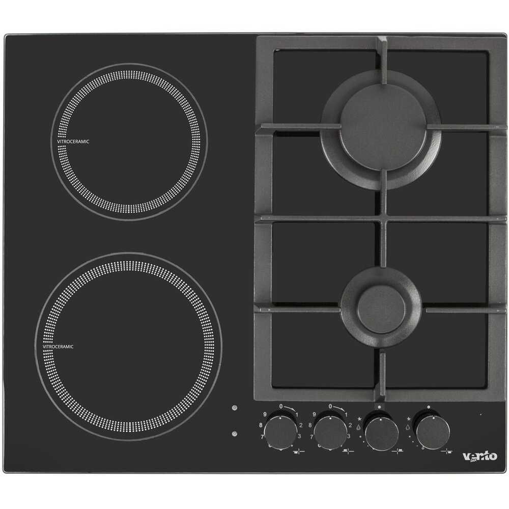 Варильна поверхня газова Ventolux HG622 B9G CS (BK)