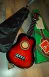 Mała gitara dla dziecka 1/4 z pokrowcem