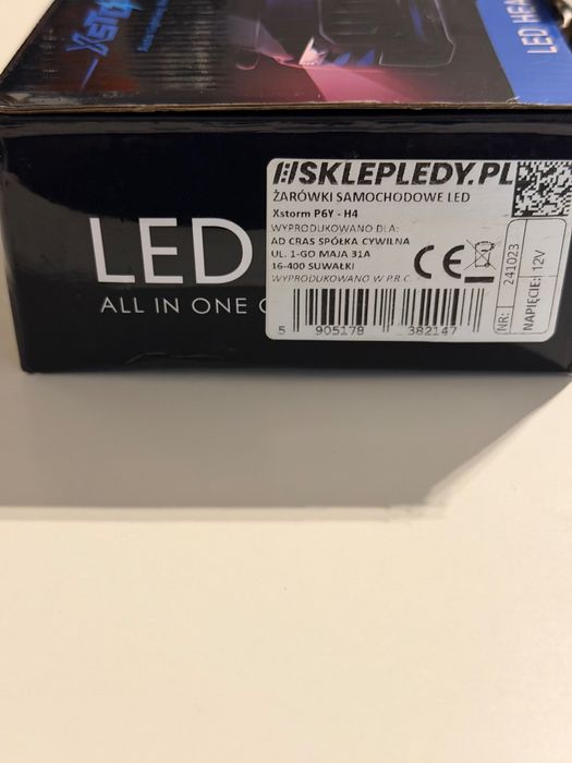 Żarówki Samochodowe LED Xstorm H4