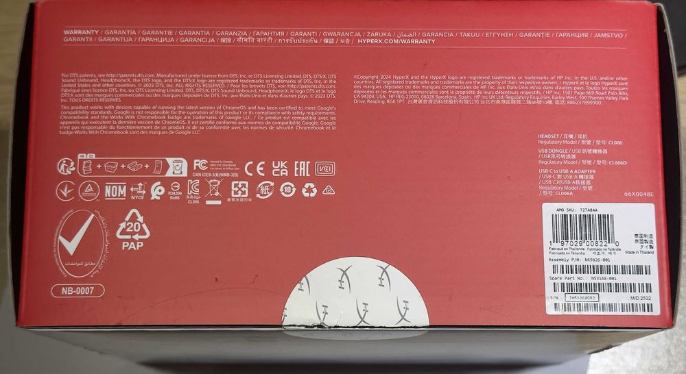 słuchawki hyperx cloud 3 wired stan idealne