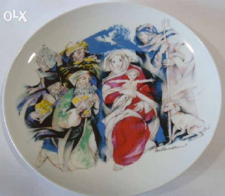 Pratos da Vista Alegre Festa Natal (coleção 24 pratos)