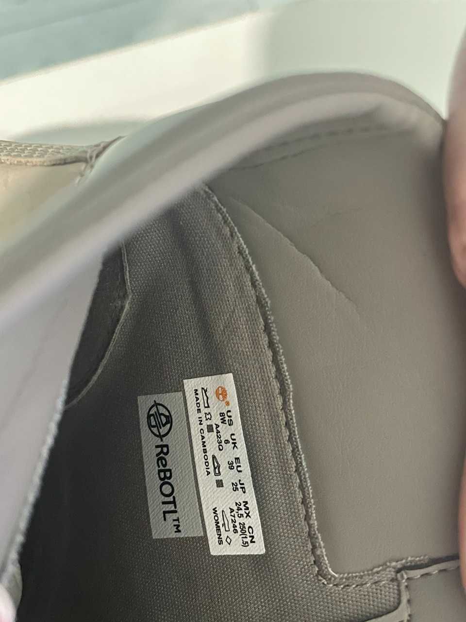 Жіночі черевики Timberland Allington 6 in Light Taupe Nubuck