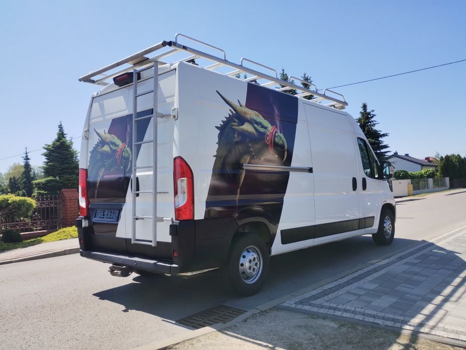 Bagażnik dachowy aluminiowy Ducato Jumper Boxer długość L3