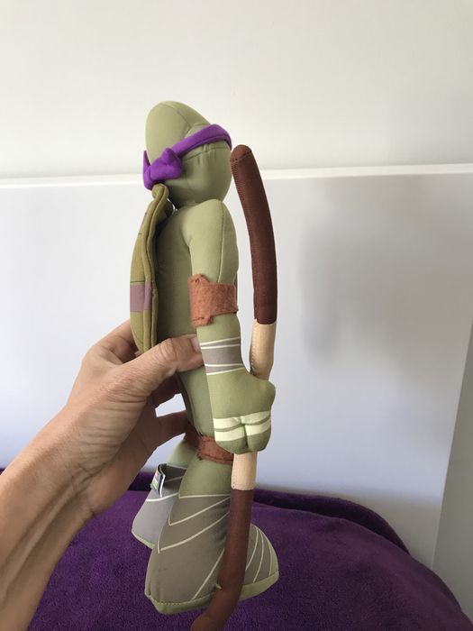 Tartaruga ninja fofinha de tecido