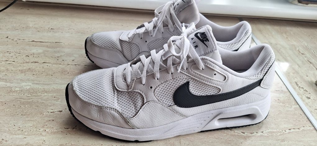 Buty męskie Nike Air białe rozmiar 46,wkładka 30cm