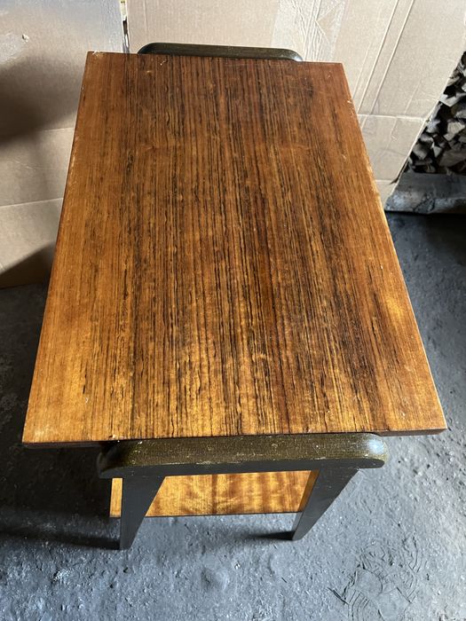 Stolik PRL projekt lejkowski/Lesniewski/Typ 600-200