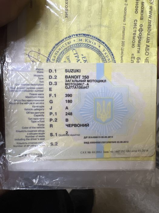 Suzuki Bandit 250-2