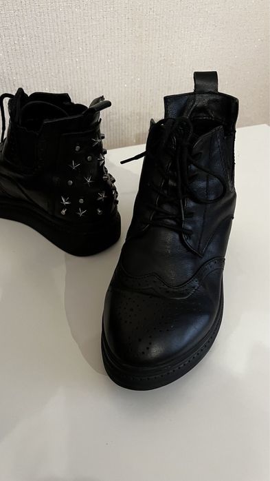 Зимові черевики сапожки броги