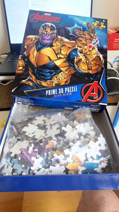 Sensacional puzzle 3D 500 peças