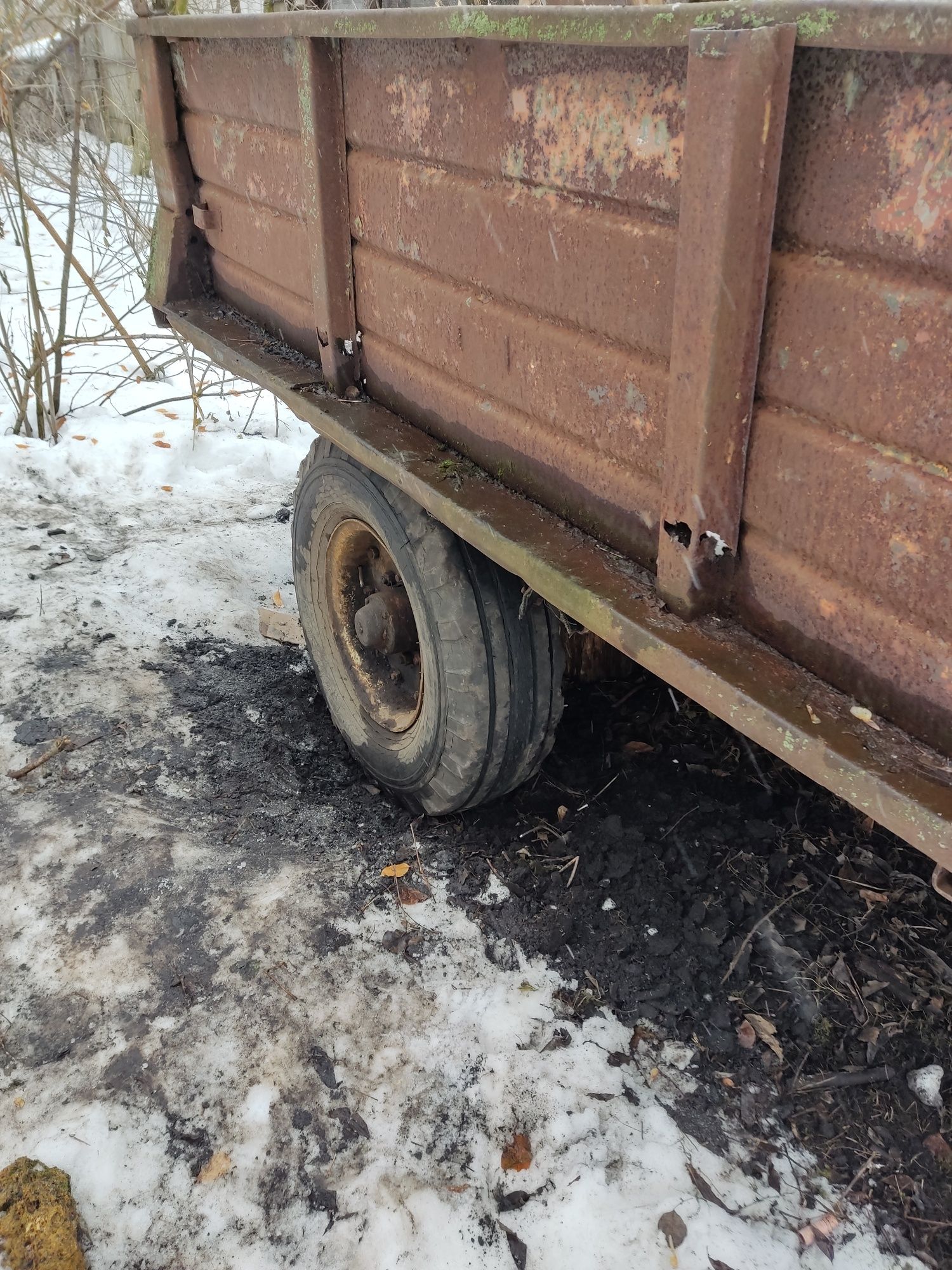 Причіп,прицеп тракторний одноосний.