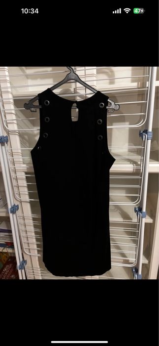 Vestido preto Mango