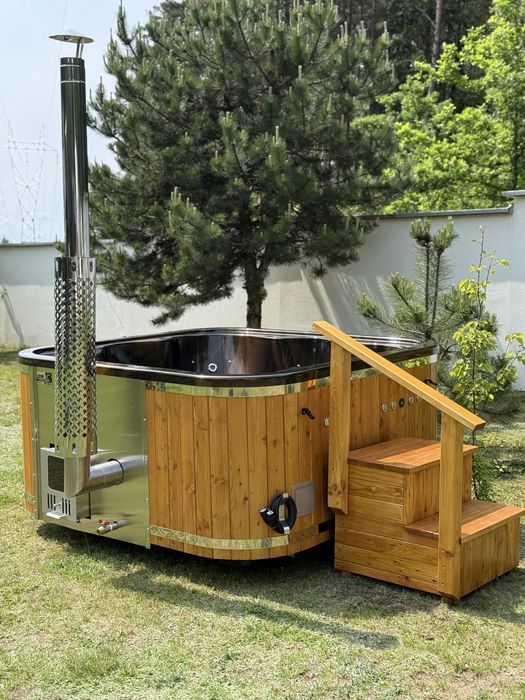 Akryl Jacuzzi Sauna Spa Producent Gwarancja Bania Beczka