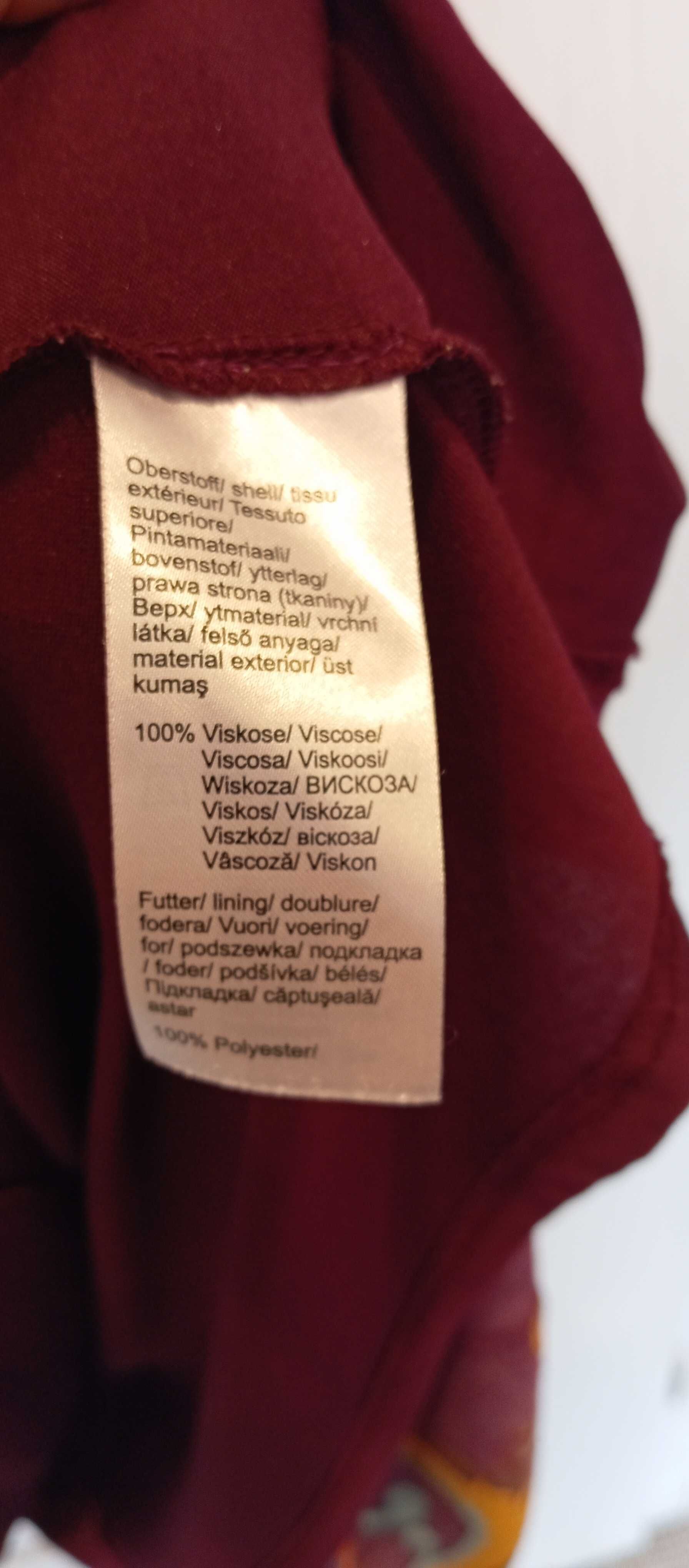 Sukienka w kwiaty 44 XXL Bonprix