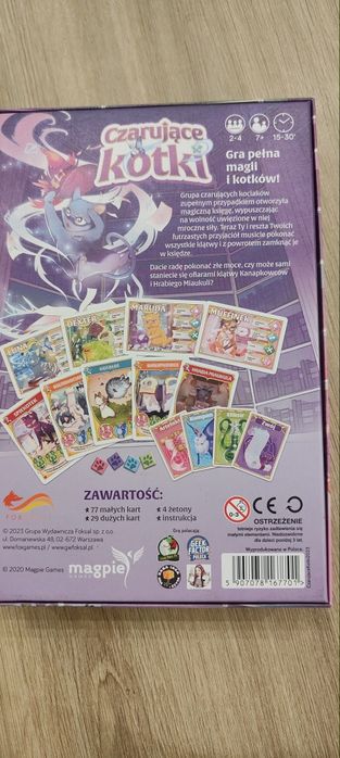 Gra karciana Czarujące Kotki