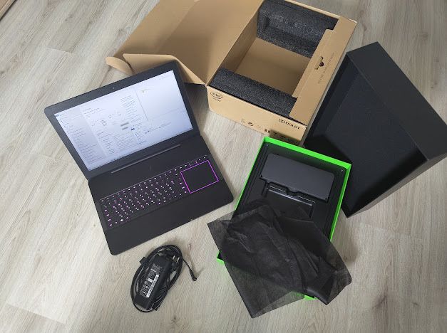 Razer Blade Pro 17, GTX 1060, 2 SSD