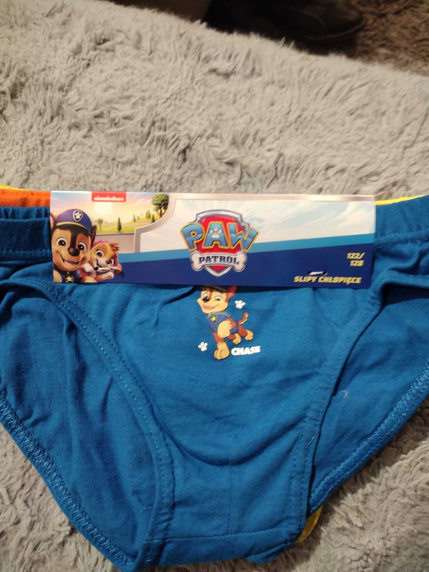 5 pack majtek dla chłopaka Paw patrol psi patrol chase 122-128 bawełna