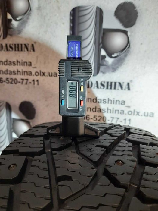 Шини 9мм 205/65 R16C NOKIAN Hakkapeliitta C3 б/у зима склад