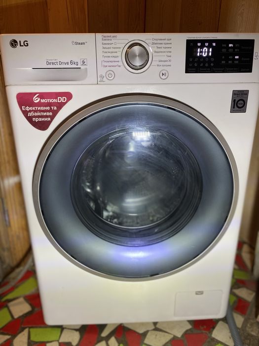 Пральна/стиральная/ машина LG Inverter Direct Drive 6 KG
