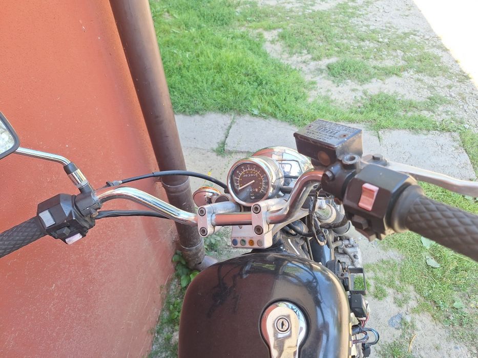 Zawieszenie lagi przednie licznik lampa koło Yamaha virago XV 535