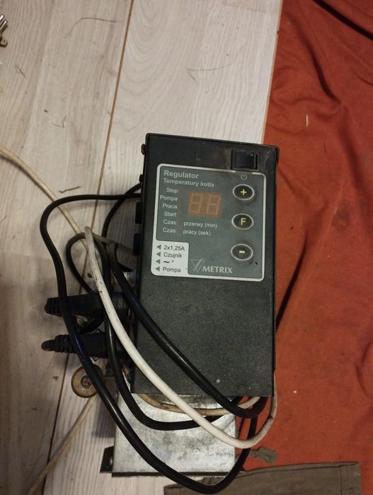 Regulator temperatury kotła. z dmuchawą plus czujnik temperatury