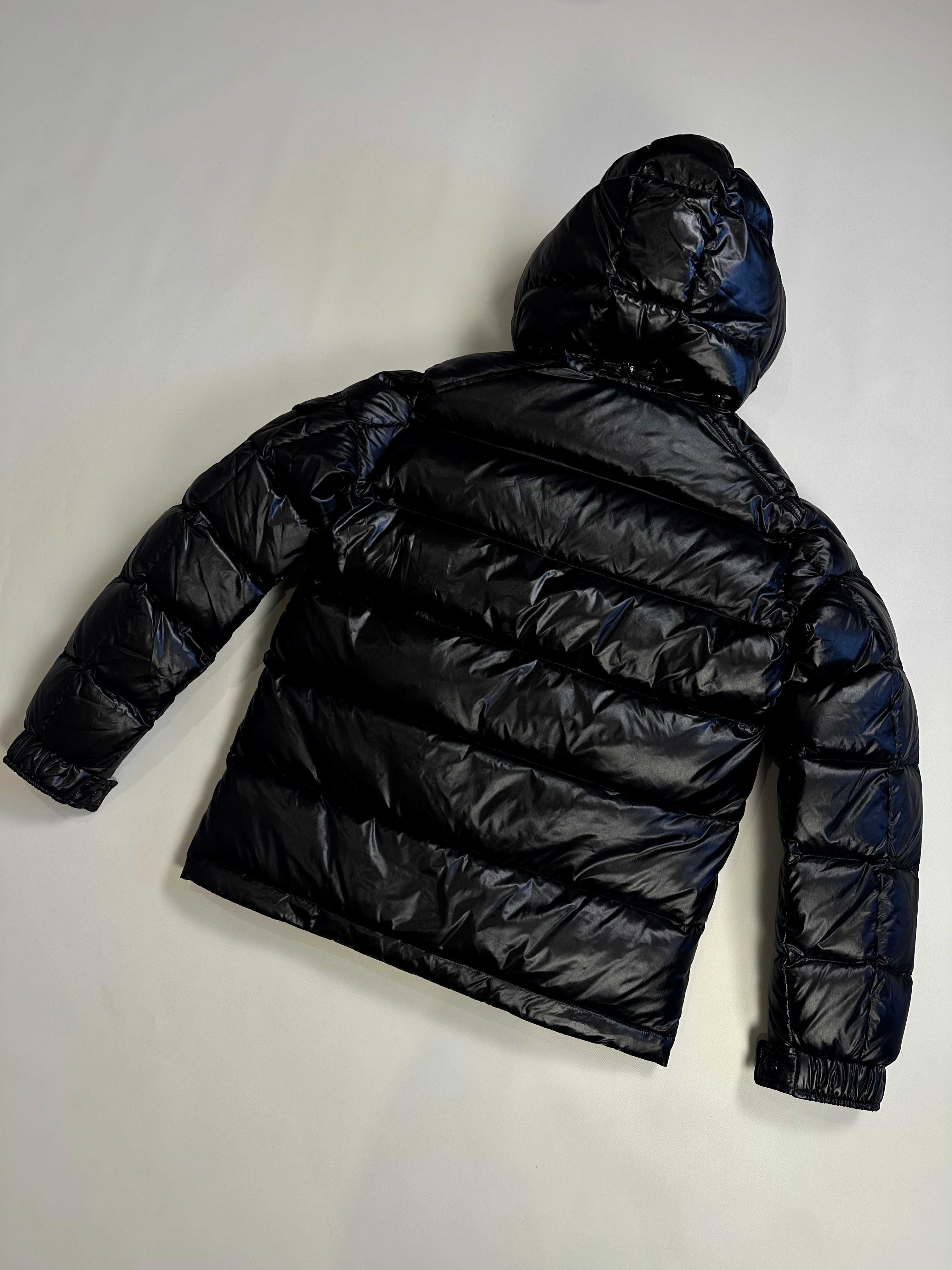 Пуховик Moncler Maya Giubbotto Black зимова куртка монклер майя