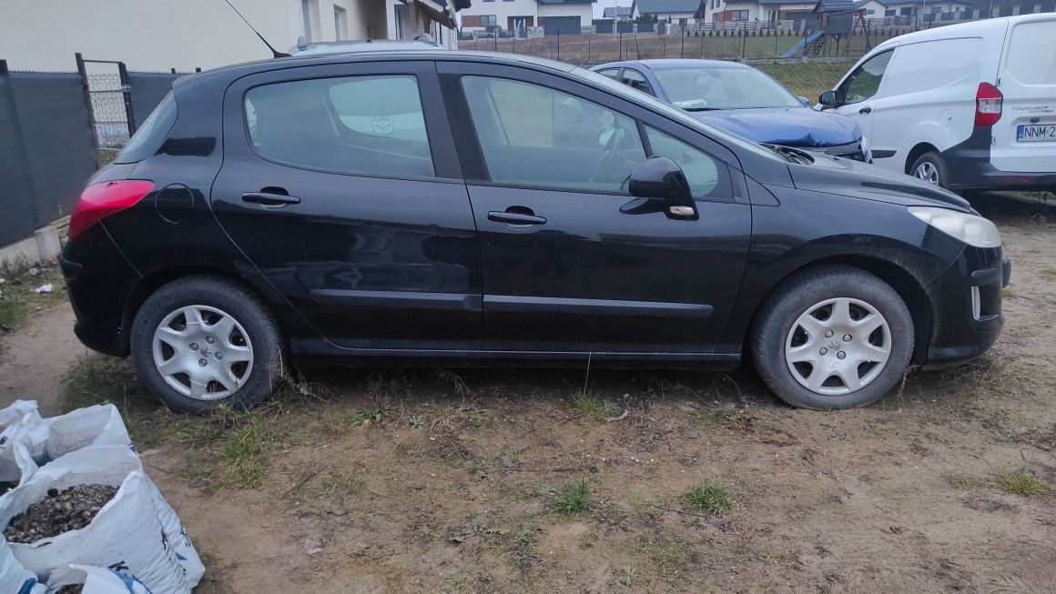 Peugeot 308 , czarny