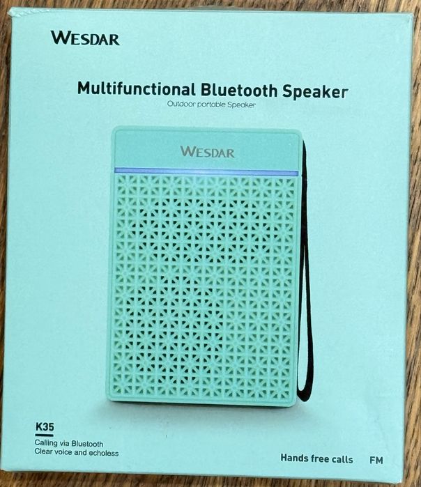 Блютуз колонка Wesdar K35