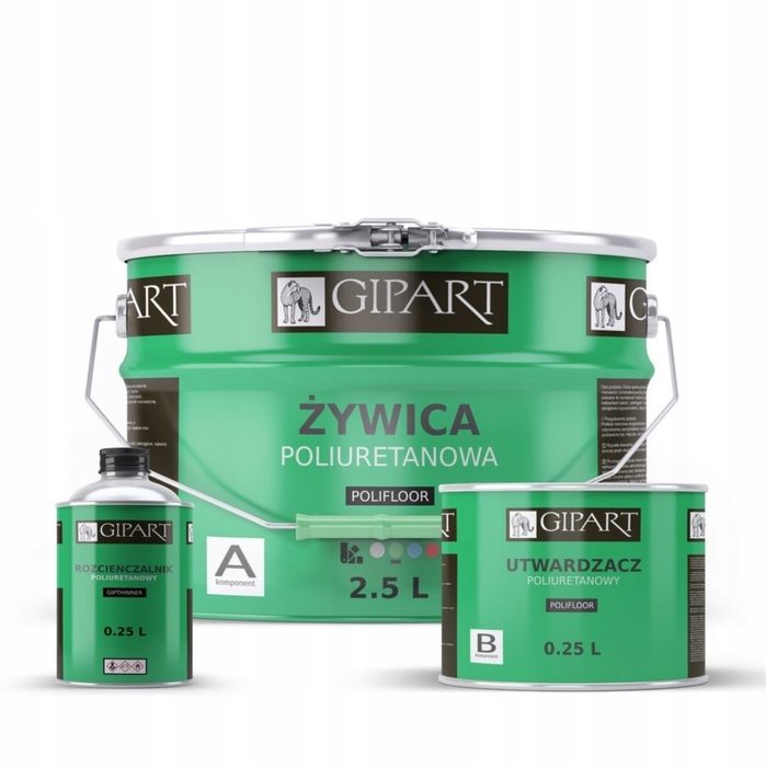 Żywica poliuretanowa 10m2 cały zestaw nowa