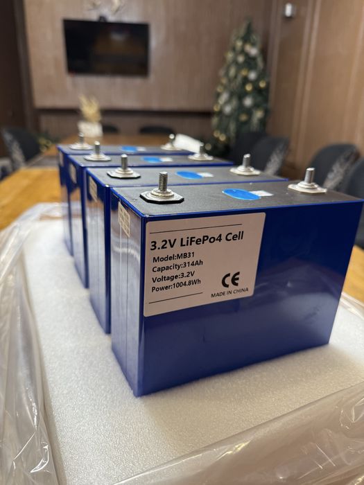 Комірки eve 314 ah LifePO4 3.2v  акумулятор eve   280  акб  ячейка  У