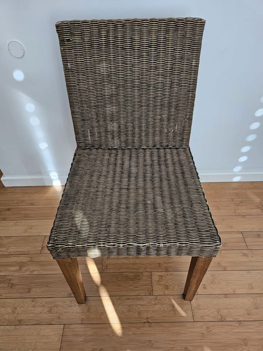 Cadeira madeira com palhinha