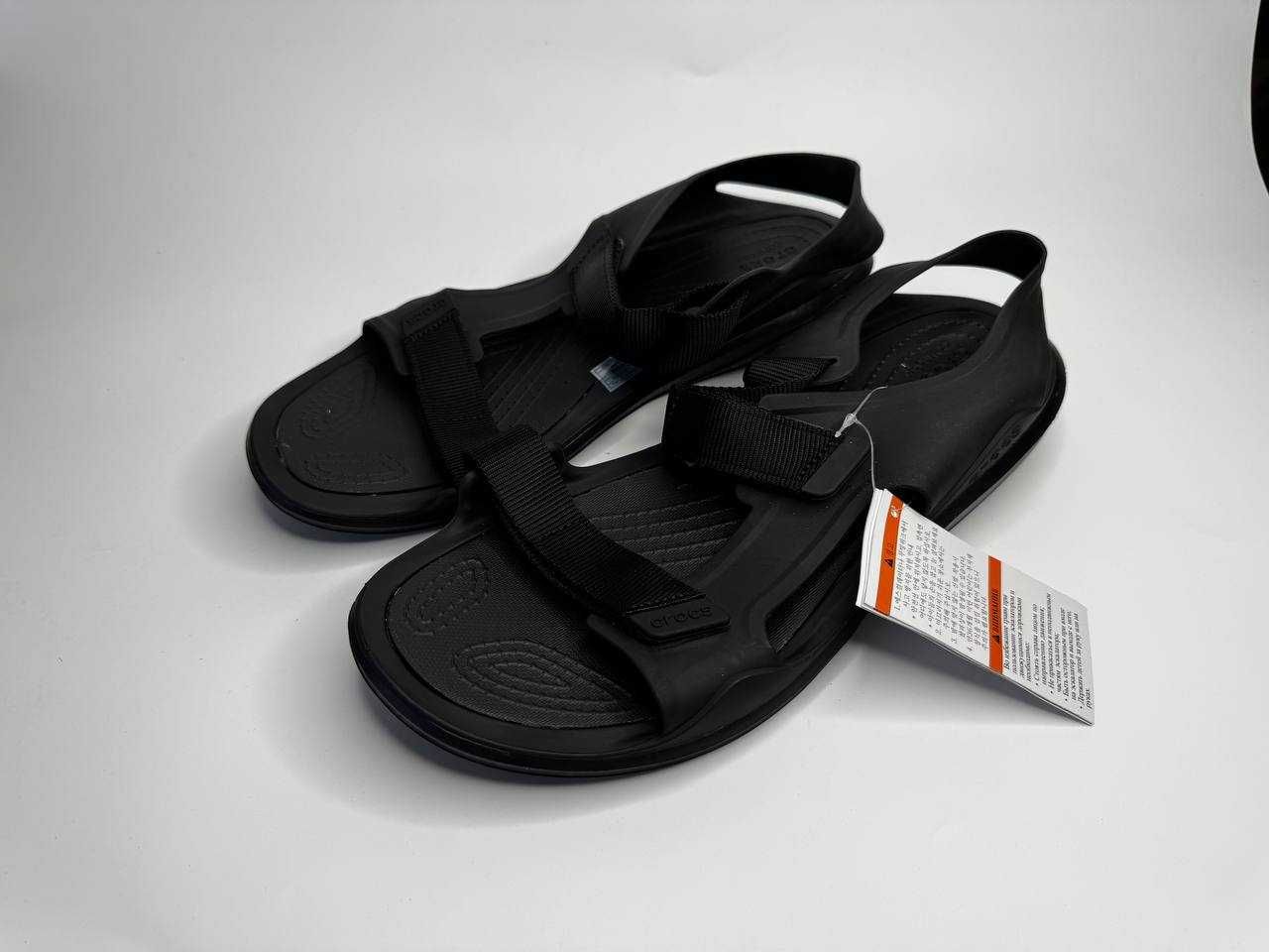 Crocs Sandal man swiftwаter black Крокси M11/W13 44р Уцінка! №10139