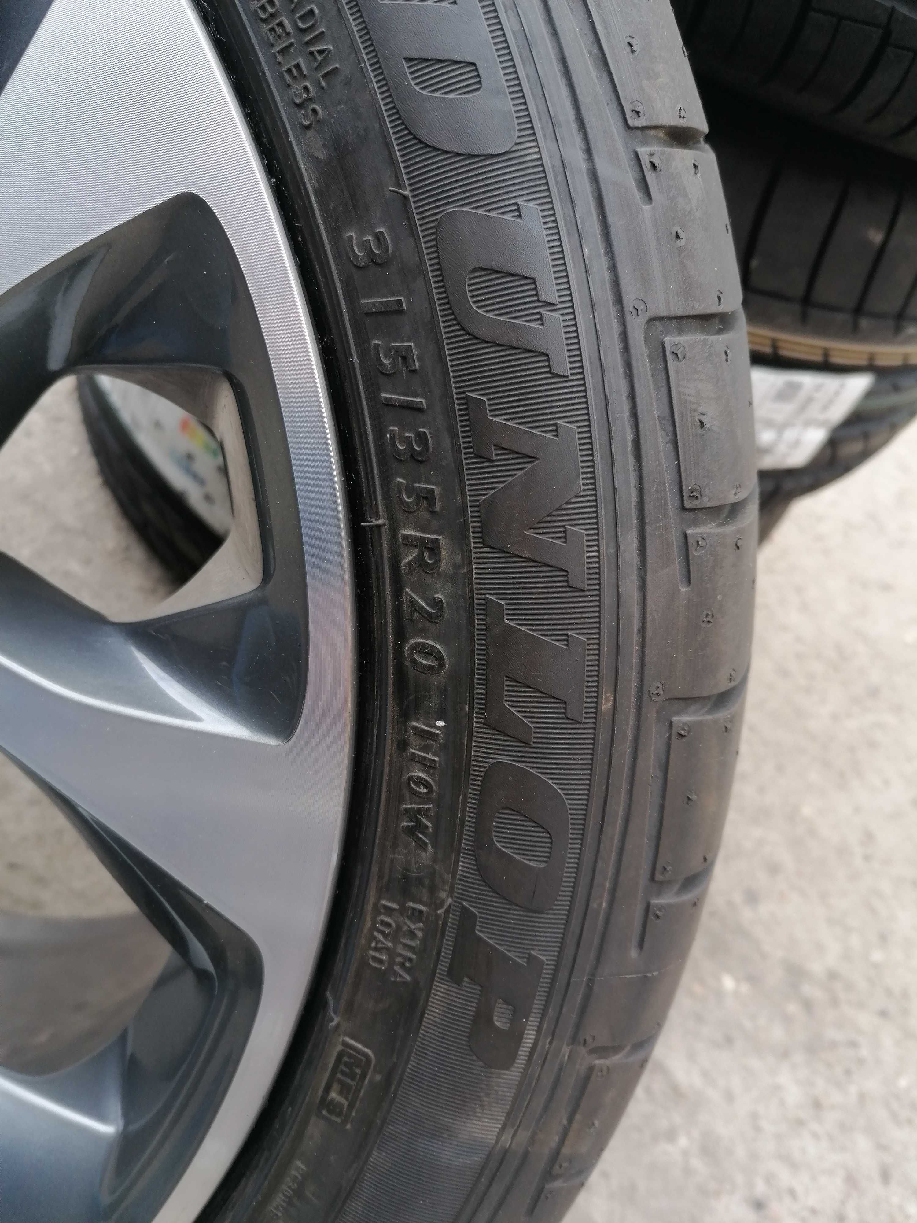 Bmw 20" X5 F15 X6 F16 wz451 Nowe Opony dunlop