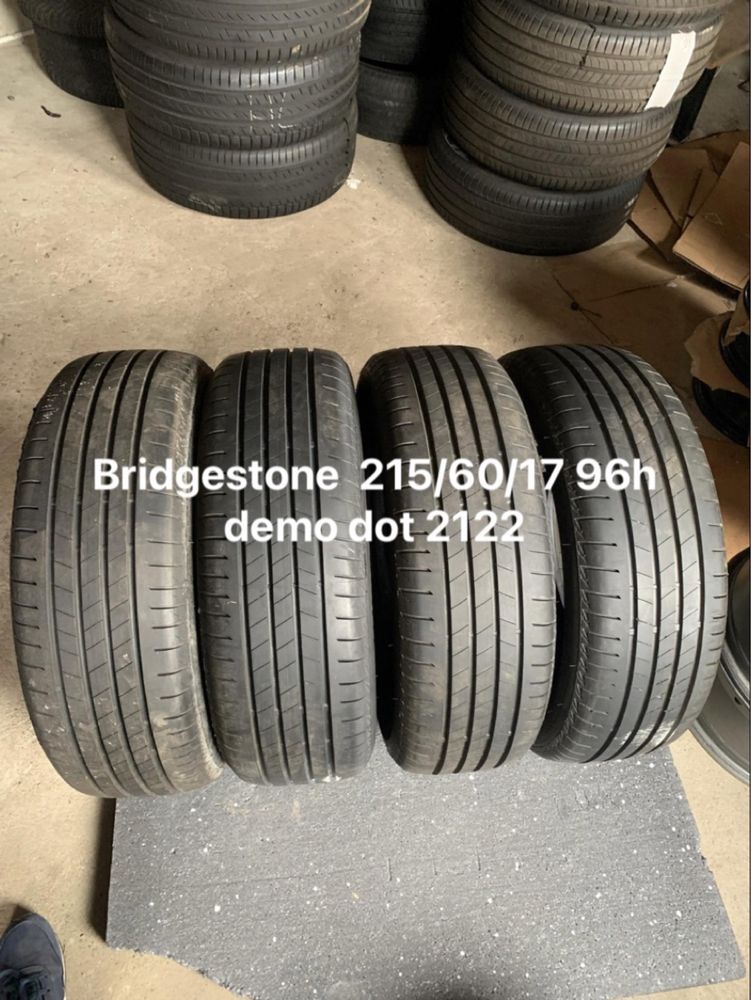 Opony 215/60/17 bridgestone