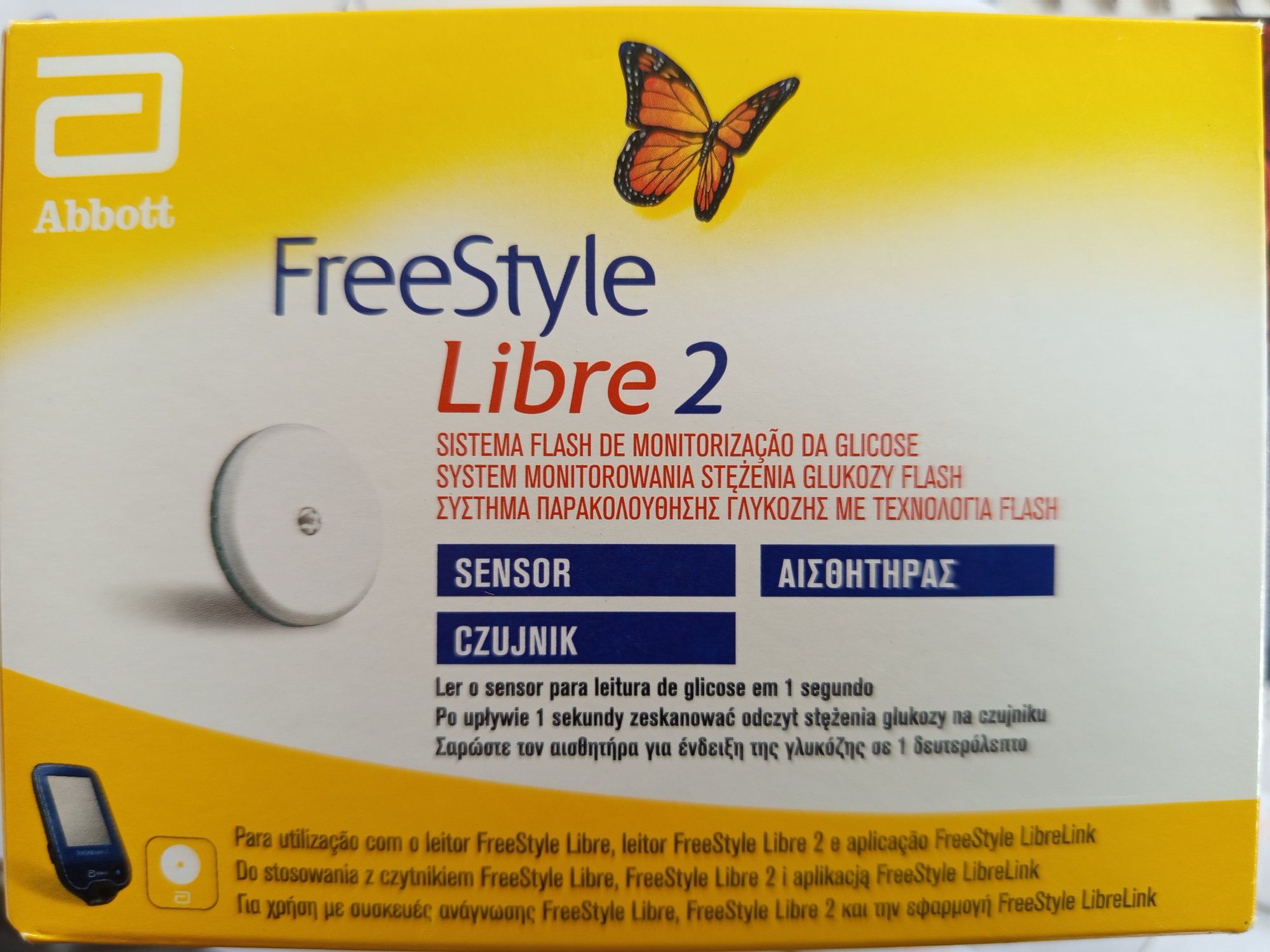 Sensor Freestyle Libre 2