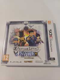 Professor Layton vs Phoenix Wright Ace Attorney Nintendo 3ds angielska